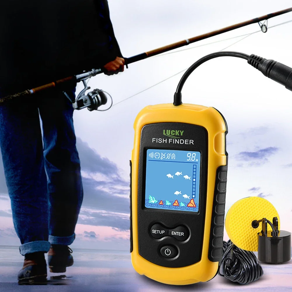 Lucky LCD pantalla a Color por - Fish Finder Gps reseña y precio