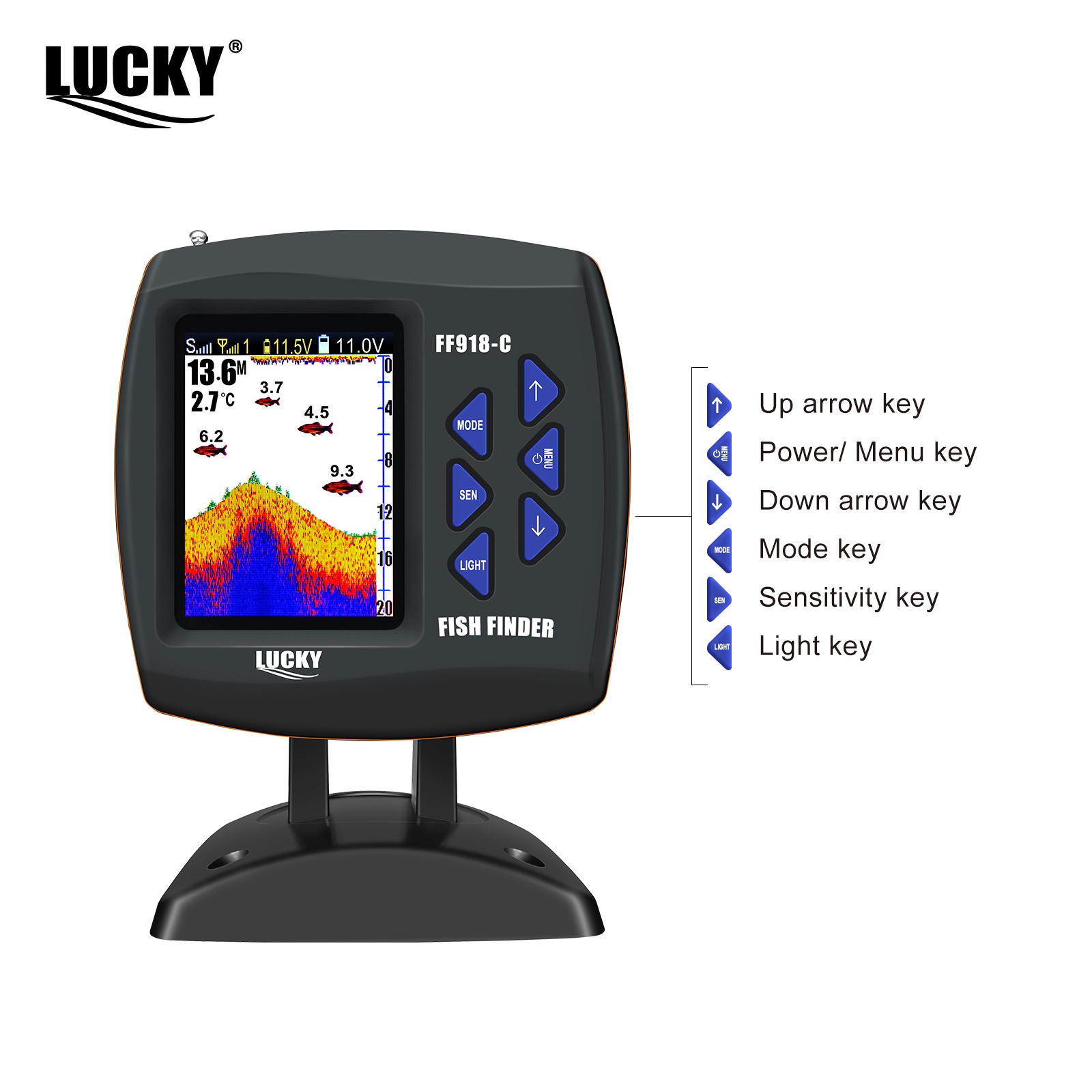 Lucky FF918 - Barco a Control  - Fish Finder Gps reseña y precio