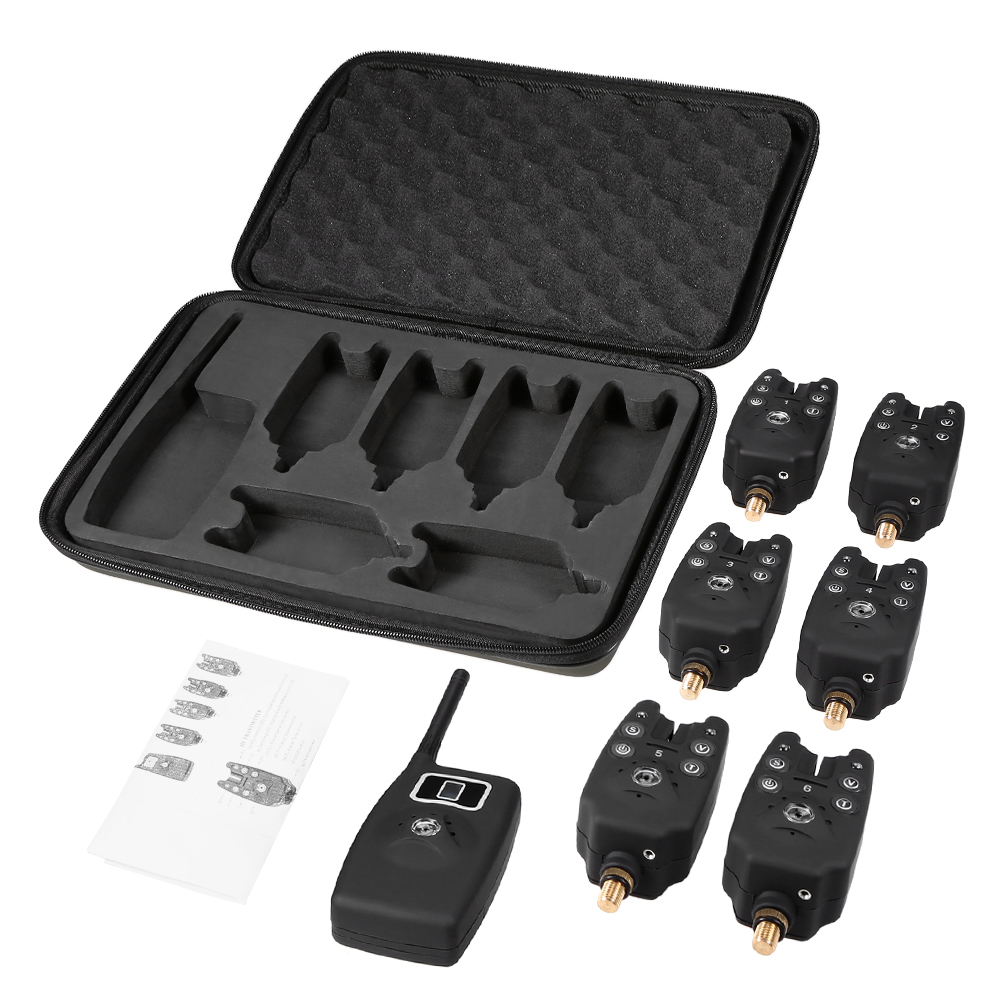 Lixada conjunto de alarmas de  - Bite Indicator reseña y precio